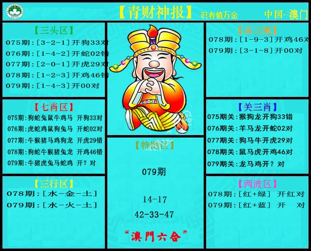 079期青财神[图]